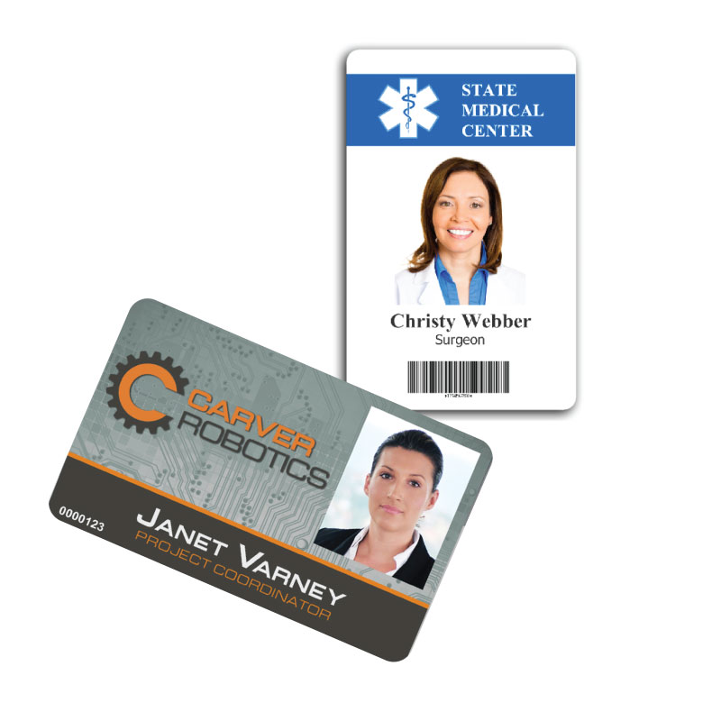 Custom Printed Photo ID